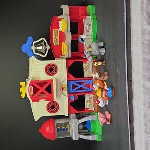 Fisher-Price Little People Caring for Animals Farm Smart Stages Plus More (Set 1